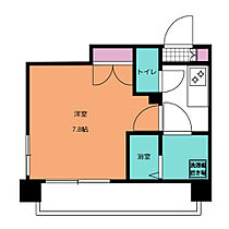 メイクス矢場町II 804 ｜ 愛知県名古屋市中区新栄１丁目24-33（賃貸マンション1K・8階・24.59㎡） その2