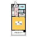 リバーサイドタカセ4階4.5万円