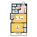 プレステージ名古屋6階6.2万円