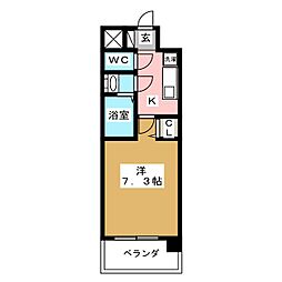 間取図画像 1K