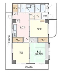 オーナーズビルド向山台 3LDKの間取図画像