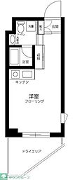セントパレス鷺沼 ワンルームの間取図画像
