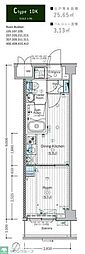 MAXIV宮崎台 1DKの間取図画像