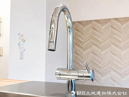 【浄水器一体型水栓】浄水器付き水道でいつでも清潔。家族の健康を考えた、安心の住まい。