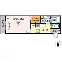 レフィナード 105 ｜ 岡山県岡山市北区学南町1丁目（賃貸アパート1K・1階・32.42㎡） その2