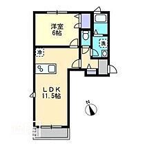 ロジュマン大供 101 ｜ 岡山県岡山市北区大供表町（賃貸アパート1LDK・1階・40.15㎡） その2