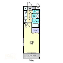 S-1大元駅前 205 ｜ 岡山県岡山市北区東古松（賃貸マンション1K・2階・27.00㎡） その2