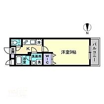 LST岩田町 505 ｜ 岡山県岡山市北区岩田町（賃貸マンション1K・5階・27.90㎡） その2