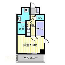 grand noir 402 ｜ 岡山県岡山市中区中納言町（賃貸マンション1K・4階・28.10㎡） その2