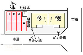 シルエーラ 101 ｜ 岡山県岡山市北区田中（賃貸アパート1LDK・1階・50.87㎡） その14