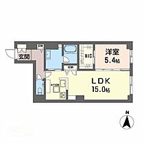 プレミアス学南 101 ｜ 岡山県岡山市北区学南町1丁目（賃貸マンション1LDK・1階・54.68㎡） その2