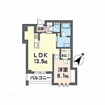 レフィシア津倉 202 ｜ 岡山県岡山市北区津倉町1丁目（賃貸マンション1LDK・2階・45.63㎡） その2