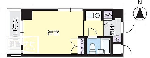 アルファ藤塚町 301｜香川県高松市藤塚町2丁目(賃貸マンション1R・3階・19.80㎡)の写真 その2