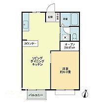 フォブールホロニックＢ B204 ｜ 香川県高松市春日町（賃貸アパート1LDK・2階・40.04㎡） その2