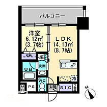 アルファレガロ福田町 1005 ｜ 香川県高松市福田町（賃貸マンション1LDK・10階・30.61㎡） その2