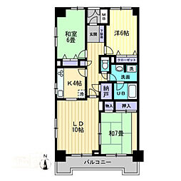 間取図画像 3LDK