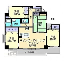 ストーンレイク子の浜B 4LDKの間取図画像
