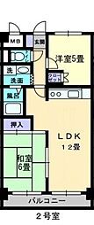松島フラット 3DKの間取図画像