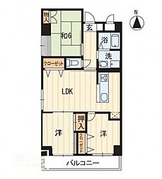 LAKEWEST 3LDKの間取図画像