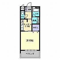 ドリームハウスしののめ 303 ｜ 高知県高知市東雲町（賃貸マンション1K・3階・37.12㎡） その2