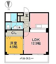 グランパレスパゴダ 210 ｜ 高知県高知市朝倉丙（賃貸マンション1LDK・2階・35.47㎡） その2