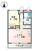 ネオクレストＩ 102 ｜ 高知県高知市神田（賃貸アパート1LDK・1階・41.04㎡） その2