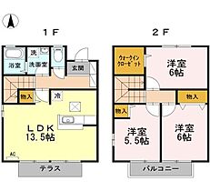 ヴィレッジ札場　C棟 102 ｜ 高知県高知市札場（賃貸アパート3LDK・1階・78.95㎡） その2