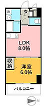 高知インターマンション 805 ｜ 高知県高知市薊野中町（賃貸マンション1LDK・8階・31.71㎡） その2