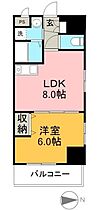 高知インターマンション 807 ｜ 高知県高知市薊野中町（賃貸マンション1LDK・8階・31.71㎡） その2