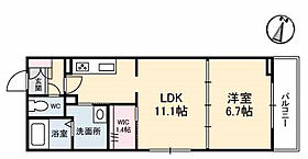 ベレオゴールド 303 ｜ 高知県高知市南金田（賃貸アパート1LDK・3階・41.78㎡） その2