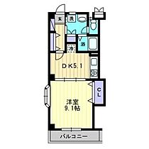 すばる 205 ｜ 高知県高知市栄田町3丁目（賃貸マンション1DK・2階・37.72㎡） その2