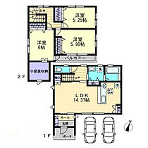 平田戸建（西棟） 1 ｜ 岡山県倉敷市平田（賃貸一戸建3LDK・1階・86.39㎡） その2