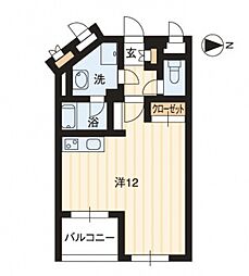 間取図画像 ワンルーム