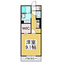 コンフォーティア駒ヶ根　A棟  ｜ 長野県駒ヶ根市上穂北（賃貸マンション1K・2階・33.34㎡） その2