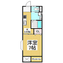 コーポヒルトップ  ｜ 長野県上伊那郡辰野町大字赤羽（賃貸アパート1K・2階・25.60㎡） その2