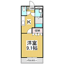 エクシードパレス  ｜ 長野県上伊那郡南箕輪村（賃貸アパート1K・2階・30.96㎡） その2