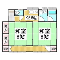 白鳥ハイツ - ｜ 長野県上伊那郡南箕輪村大泉（賃貸一戸建2K・--・50.51㎡） その2