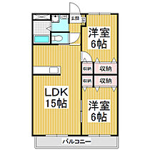 ロジュマンコスモ  ｜ 長野県上伊那郡辰野町大字伊那富（賃貸マンション2LDK・1階・59.40㎡） その2