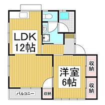 コーポ池上  ｜ 長野県駒ヶ根市上穂南（賃貸アパート1LDK・1階・43.80㎡） その2