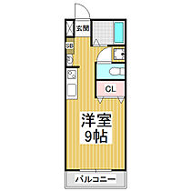 シエラ駒ヶ根  ｜ 長野県駒ヶ根市赤穂（賃貸マンション1R・3階・26.00㎡） その2