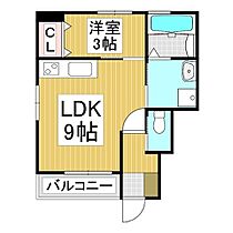 ヒルサイドテラス伊那中央A  ｜ 長野県伊那市中央（賃貸アパート1LDK・1階・33.12㎡） その2