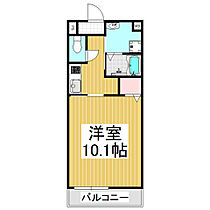 パルタージュD棟  ｜ 長野県駒ヶ根市赤穂（賃貸アパート1K・2階・31.47㎡） その2