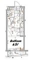 AXAS豊洲AsylCourt4階8.5万円