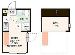 間取図画像 ワンルーム