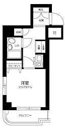 ワコーレ西馬込 1Kの間取図画像
