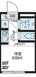 ジリオロッソ東新宿 2階/-