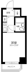 ダイアパレス錦糸町第5 1Kの間取図画像