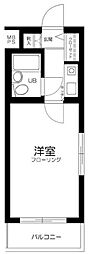 ライオンズマンション江古田第3 1Kの間取図画像