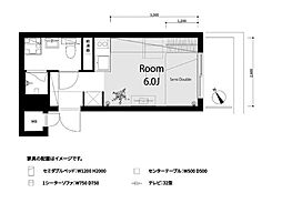 トーシンハイム新宿 8階/-