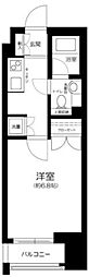 パレステュディオ麹町 1Kの間取図画像